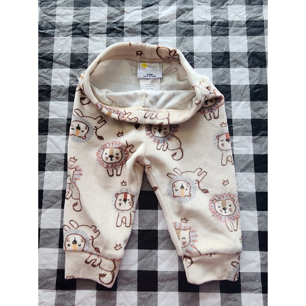 Little Chickadees Velor Pants 0 to 3 month